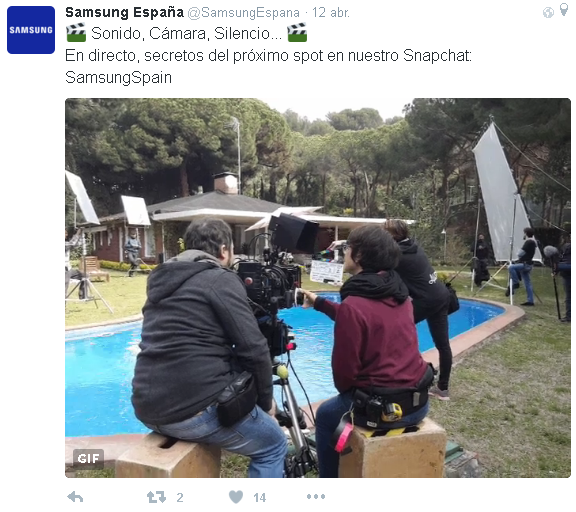 Samsung España_Snapchat